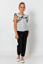 Girl's Ruffled Collar Sleeveless Blouse - 2