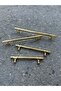 LUX ARSIN HANDLE (GOLD - GOLD) 160MM TV UNIT CONSOLE DRESSER KITCHEN CABINET DOOR HANDLE 16CM - 4