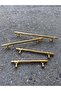 LUX ARSIN HANDLE (GOLD - GOLD) 160MM TV UNIT CONSOLE DRESSER KITCHEN CABINET DOOR HANDLE 16CM
