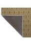 Creative Woven Base Carpet in Hexagonal Geometry in Wicker Colors 4190 - 5