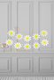 Daisy Birthday Party Set Daisy Foil Balloon - Daisy Banner - Green Number Foil Balloon Age 2 - 2