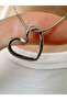 316L Steel Silver Color Heart Model Women's Necklace - 2