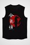Aikido Black Unisex Sleeveless T-Shirt Cut Sleeve T-Shirt