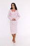 Mother, Combed Cotton Hospital Nightgown Two Yarn, Winter Oversize Comfortable Fit Nightgown - 7