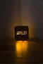 Wooden Lighted Children's Teenager's Adult Room Stylish Design Night Lamp