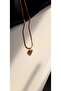 Steel Gold Heart Chain Necklace - 2