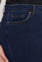 Koyu Mavi Yüksek Bel Esnek Büyük Beden Skinny Jeans TBBSS22JE0075 - 11