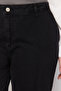 Antrasit Yüksek Bel Nervürlü Geniş Kesim Jeans TBBAW23CJ00013 - 8
