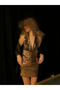 Valencia Mini Siyah Bronz Elbise - 2