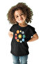 Solar System Planets Black Unisex Kids T-Shirt - 2