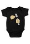 Sculptor Black Unisex Baby Bodysuit - Zıbın