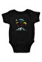 Paragliding - Paragliding Black Unisex Baby Bodysuit - Zıbın
