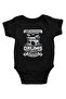 Bateri Black Unisex Baby Body - Zıbın