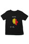 Belgium Black Unisex Kids T-Shirt T-Shirt