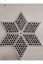 6 Pieces Beaded Pulley Handwork Star Bedroom Set/Handcrafted 6 Pieces/Handmade/Napkin Lace - 2