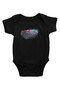 British Indian Ocean Territories Black Unisex Baby Bodysuit - Zıbın
