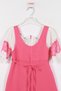 Girl's Two Piece 3/4 Lace Sleeve Dress - 4