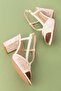 Women's Genuine Leather Stylish Heeled Shoes ast.6157 - 2