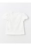 Crew Neck Printed Short Sleeve Baby Girl T-Shirt - 4