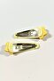 Set of 2 Yellow Color Star Figured Side Buckles - 5