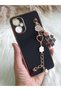 Tecno Spark 9t Compatible Flower Stone Pearl Hand Touch Laser Cut Case