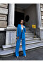 Summer Season Palazzo Women's Suit Linen Fabric - 2