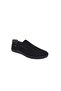 1001 Men's Black Nubuck Leather Sandal Model Shoes - 2