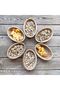 Wooden Snack Bowl Ellipse Handmade - 2