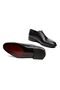 Black Matte Genuine Leather Leather Sole Classic Shoes - 2