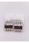 Steel Earrings Four Rows Earrings Curved Earrings Hoop Earrings - 5