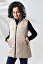 CREAM COLOR PUT-OUT CHILDREN'S QUILTED VEST - 5