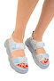 Gray Women's Sandals 18994 - 4