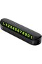 Vehicle Parking Number Number with Highlights and Stylish Appearance Magnetic Black Color