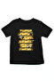 Honey Making Bee Honeycombs Black Unisex Kids T-Shirt T-Shirt