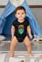 Driver Alien Black Unisex Baby Body - Zıbın - 2