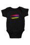 Mauritius Black Unisex Baby Body - Zıbın