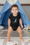 Kriket Black Unisex Baby Bodysuit - Zıbın - 2