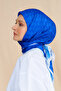 وشاح قطن Mk ساكس أزرق - 3