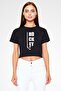 Hokey Black Unisex Crop Top T-Shirt T-Shirt