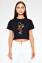 Skate Black Unisex Crop Top T-Shirt T-Shirt