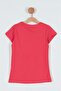 Girl's Slim Fit Lycra Flexible Unprinted Basic T-shirt - 3