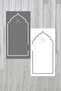 Heart Double Prayer Rug, Dowry Prayer Rug, Prayer Rug, Digital Printing Prayer Rug - 3