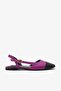 Carole Purple Genuine Leather Women's Ballerinas