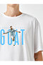 Men's Oversize T-Shirt Messi GOAT Design Short Sleeve T-Shirt Summer T-shirt - 2