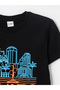 Crew Neck Printed Short Sleeve Boy's T-Shirt Pack of 2 - 6