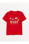 Printed Short Sleeve Crew Neck T-Shirt for Baby Boy - 4