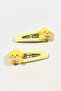 Set of 2 Yellow Color Star Figured Side Buckles - 4