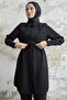 Front Tie Double Set - Black - 2