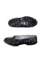 Women's Rubber Black-Light Purple Floral Non-Slip Sole Work Shoes Emerk320-22 - 5