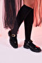 Guspa Black Patent Leather Genuine Leather Women's Shoes - 2